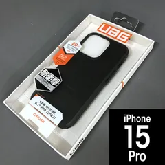 URBAN ARMOR GEAR  UAG iPhone 15 Pro 用 MagSafe 対応ケース CIVILIAN ブラック 7731