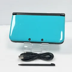 ニンテンドー 3DLL ターコイズブラック 遊べるセット 動作確認済み Nintendo ds 3dsll 3DS LL 任天堂 管理番号M1600