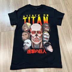 RAYTON 進撃の巨人 Tシャツ メキシカン ブート 両面 L相当 ブラック