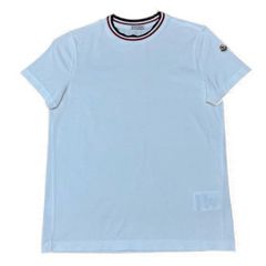 モンクレール 首刺繍 ワッペン ホワイト S 白 Tシャツ 5S73 - メルカリ