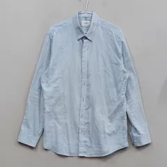 OLZEN(オルゼン) メンズ105 シャツ 春 秋 スカイ 72057