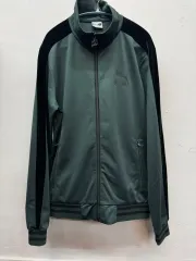 プーマ ダークグリーン ツアーベルベット トラックセットアップ (100)