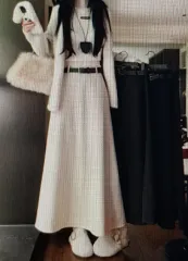 (海外配送)起毛 Long ワンピース