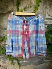 POLO RALPH LAUREN ポロラルフローレン スイム カーゴ パンツ ヴィンテージ ショーツ ハーフパンツ 34