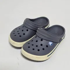 Crocs キッズ クロックバンド 2.5 クロッグ グレー c6 c7 130-140