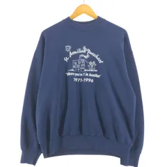 古着 90年代 フルーツオブザルーム FRUIT OF THE LOOM プリントスウェットシャツ トレーナー カナダ製 メンズXL相当/eaa523891