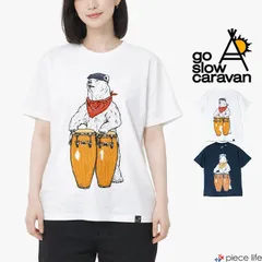 【2026春夏新作】ゴースローキャラバン go slow caravan  Tシャツ 半袖 メンズ レディース Tシャツ トップス USA/C コンガクマ TEE カットソー ユニセックス クマ 熊 春 夏 秋 M L XL 361909のサムネイル