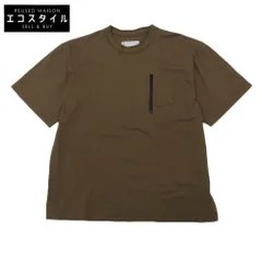 sacai サカイ 美品 Cotton Jersey T-Shirt Tシャツ トップス メンズ カーキ 2 24SS 24-03411M 2のサムネイル