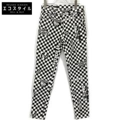 HYSTERIC GLAMOUR ヒステリックグラマー 01183AP01 STEREOLAB 総柄 ストレッチチノスキニーパンツ 26