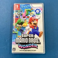 02w18146  Nintendo Switch ニンテンドースイッチ ソフト  スーパーマリオブラザーズ ワンダー  ゲームソフト  【中古品】