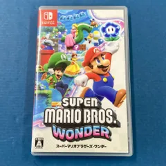 02w18147  Nintendo Switch ニンテンドースイッチ ソフト  スーパーマリオブラザーズ ワンダー  ゲームソフト  【中古品】