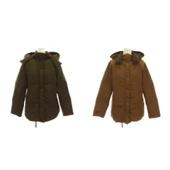 マックスマーラ ウィークエンドライン MAX MARA WEEKEND LINE ダウンジャケット リバーシブル ジップアップ アウター I J 42 茶色 ブラウン フード付き 長袖 /YM ■GY19のサムネイル