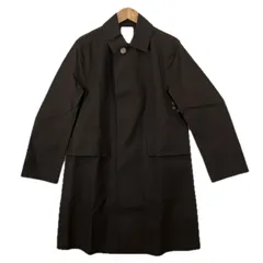 美品 Mackintosh マッキントッシュ ゴム引き 無地 秋冬 AW ステンカラーコート コットン ブラウン メンズ 36【古着】【中古】【送料無料】