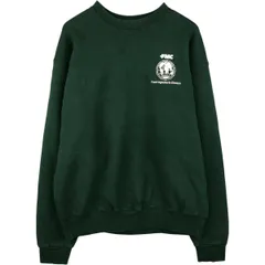古着 90年代 フルーツオブザルーム FRUIT OF THE LOOM HEAVY cotton プリントスウェットシャツ トレーナー USA製 メンズXL相当/eaa591578