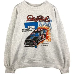 古着 90年代 プリントスウェットシャツ トレーナー USA製 メンズXL相当/eaa590174