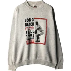 古着 90年代 フルーツオブザルーム FRUIT OF THE LOOM プリントスウェットシャツ トレーナー USA製 メンズXL相当 ヴィンテージ/eaa593459
