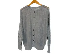 k05241123106　Samansa Mos 2　フリーサイズ　Gray　　トップス　ニットorセーター　春夏