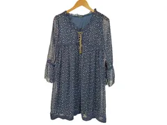 k05241123103　GLACIER　Lサイズ　Navy　　ワンピース or ドレス　チュニック　春夏