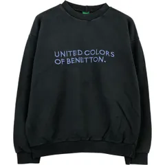 古着 UNITED COLORS OF BENETTON. スウェットシャツ トレーナー イタリア製 メンズXXL相当 ヴィンテージ/eaa612171