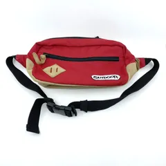 アウトドアプロダクツ　OUTDOOR PRODUCTS ボディバッグ レッド/ベージュ　ウエストバッグ　ナイロンのサムネイル