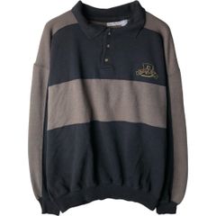 ジャックバニー ポリエステル ストレッチタフタ 中綿ブルゾン(6)LL黒
