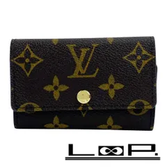 ルイヴィトン ■中古■ ミュルティクレ 6 6連 キーケース ネーム入り モノグラム ブラウン M62630 【590931】11