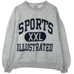 Sports Illustrated XXL トレーナー グレー - メルカリ