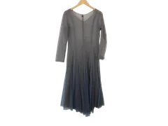 w02250722021　不明　0　青系×茶　　ワンピース or ドレス　その他ワンピース/ドレス　通年