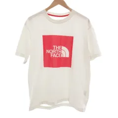 ザノースフェイス THE NORTH FACE Tシャツ L 白 ホワイト 半袖 ロゴプリント ラウンドネック /NL ■GY12