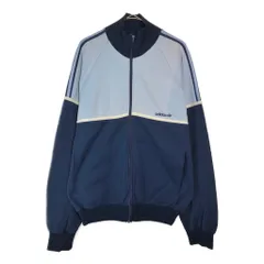 70年代 adidas アディダス トラックジャケット ヴィンテージ スポーツ ブルー(メンズ S相当)中古 古着 X6080