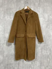 ZARA ザラ スエード チェスター コート sizeS/茶 ■◇ レディース