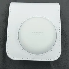 【訳あり/箱汚れ/未使用/上部傷あり】富士フイルム FUJIFILM　チェキ用 instax mini 12用 ホワイト カメラケース
