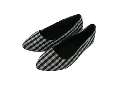 k01241017040　padourouge　Lサイズ　白×黒　　シューズ　パンプス　通年