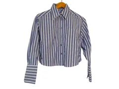 k01241014099　BANANA REPUBLIC　XSサイズ　Blue　Mサイズ程度　トップス　長袖シャツ　通年