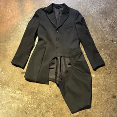 COMME des GARCONS 17ss アシンメトリーデザインジャケット XS コムデギャルソン 2017ss GS-J028のサムネイル