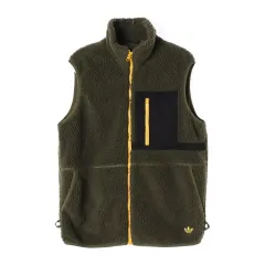 アディダス 21FW オリジナル フリース ベスト カーキ