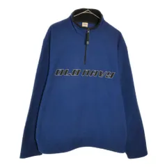 OLD NAVY オールドネイビー ハーフジップ フリースジャケット ブルー(メンズ XL)中古 古着 X6086のサムネイル