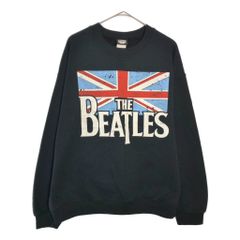 THE BEATLES ビートルズ ブラック スウェット トレーナー Lサイズ 
