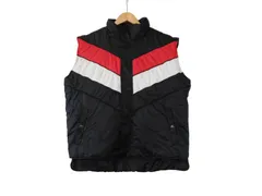 w03251111017　NEXT　Lサイズ　黒×赤×白　　アウター　ダウン,中綿ベスト　秋冬