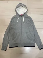 TOMMY HILFIGER トミーヒルフィガー ジップパーカー グレー メンズM相当（表記S）