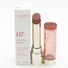 未使用 CLARINS クラランス リップ オイル バーム リップカラー 07 BN4761F2のサムネイル