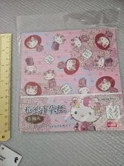 Sanrio hello kitty 色紙 kitty ダイアリーデコ 背景地 包装紙