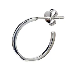 【新品】 【STERLING SILVER 925】片耳 シングル 純銀 シルバー 925 ピアス スタッズ フープ シンプル メンズ レディース ;AMTHKS-030 1