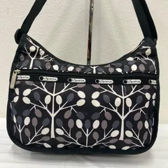 855　LeSportsac レスポートサック　ワンショルダー　肩掛け　斜めがけ　葉っぱ柄 軽量　大容量　レディース　カジュアル