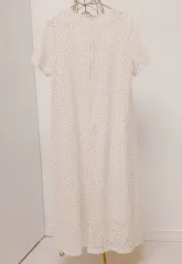 クロシェ ロング丈ワンピース L