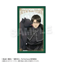 【Y Line】進撃の巨人 アクリルブロック ウィンターアニマルver. リヴァイ