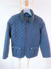 (本物) ポロラルフローレンジュニアキルトジャケット (ジュニア) M ( 8 ー 10 )