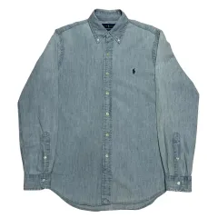 S ポロラルフローレン シャンブレー シャツ