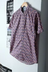 （ L ） ブランドヴィンテージ 半袖シャツ シャツ パターン ハワイアン- 1370A