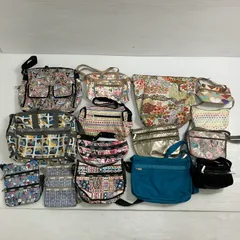◆ LeSportsac レスポートサック 15点 まとめ商品 ハンドバッグ ショルダーバッグ 花柄 総柄 中古品